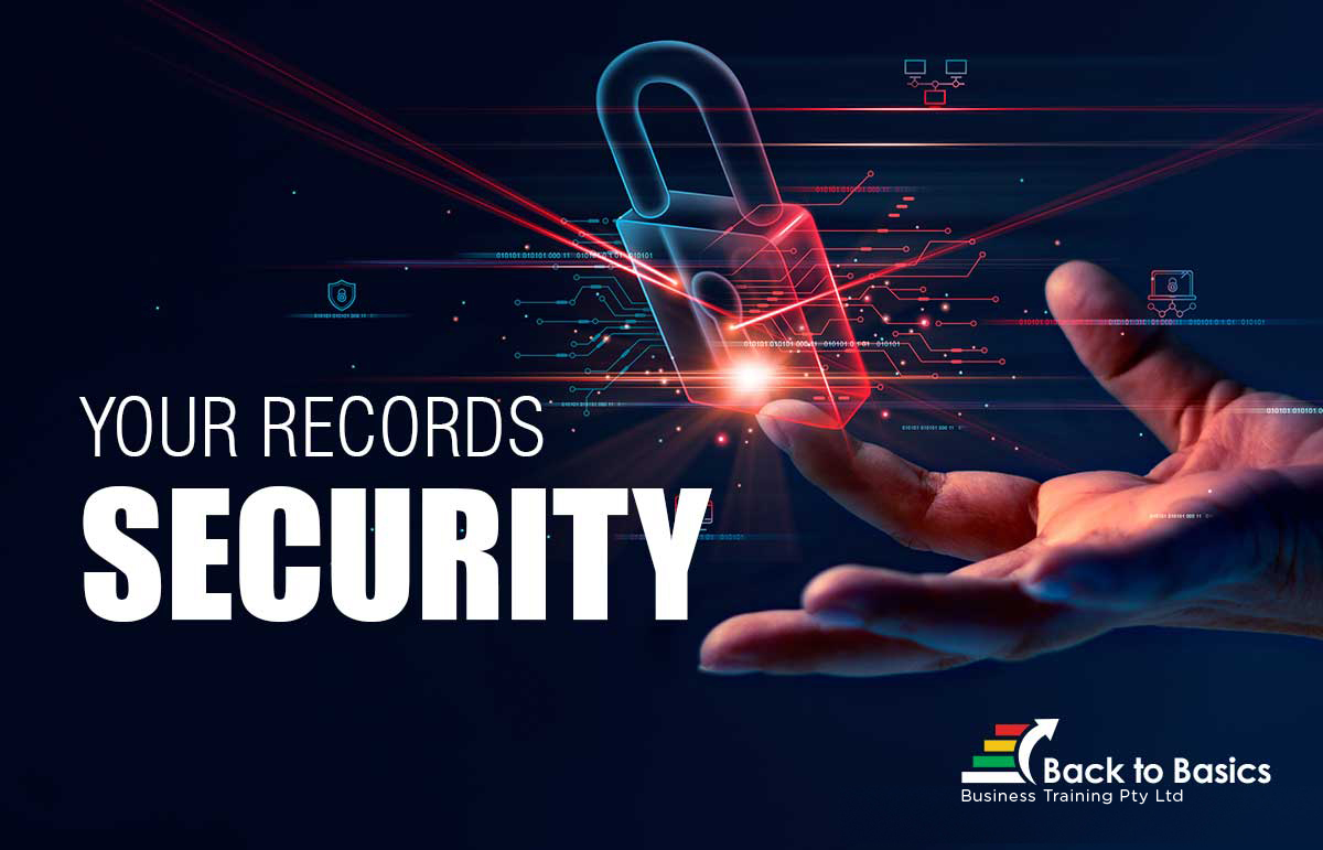 Important information regarding the security of your records with Back to Basics