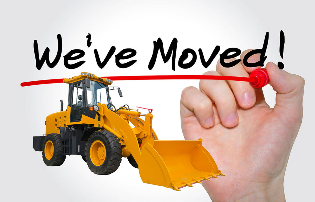 We've moved!